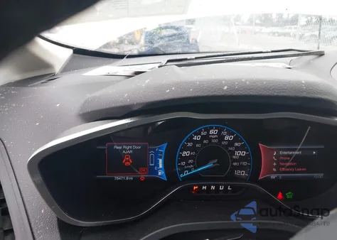 2014 Ford C-Max Energi Sel из США, поврежденный, VIN 1FADP5CU3EL521640